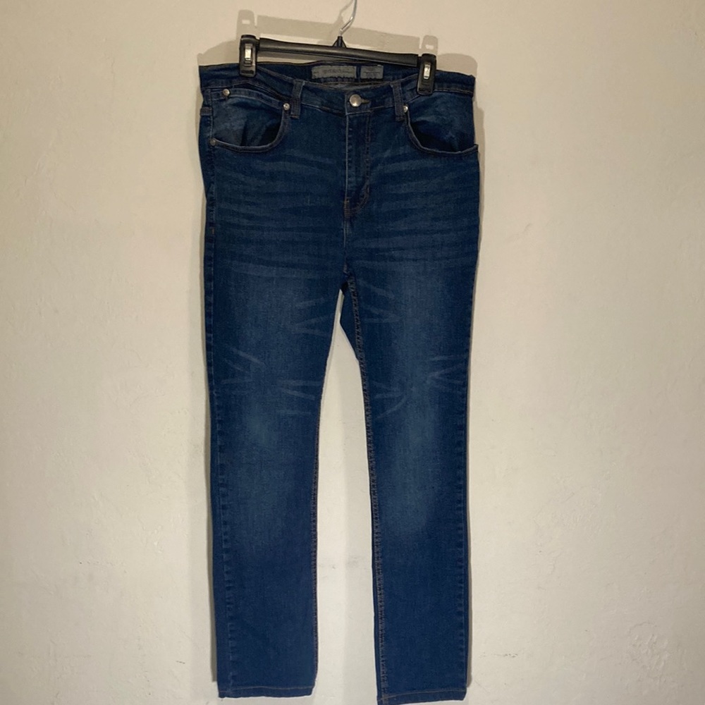 Men’s 34x30 Slim Stretch Jeans pd&c Dark Jeans